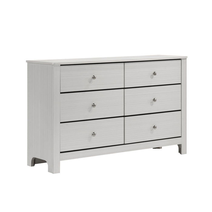 Sami Youth 6-Drawer Dresser