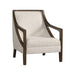 Hopkins Chair w/Brown Arm Columbia Natural(ISTA 3) - Pierce Furniture Gallery