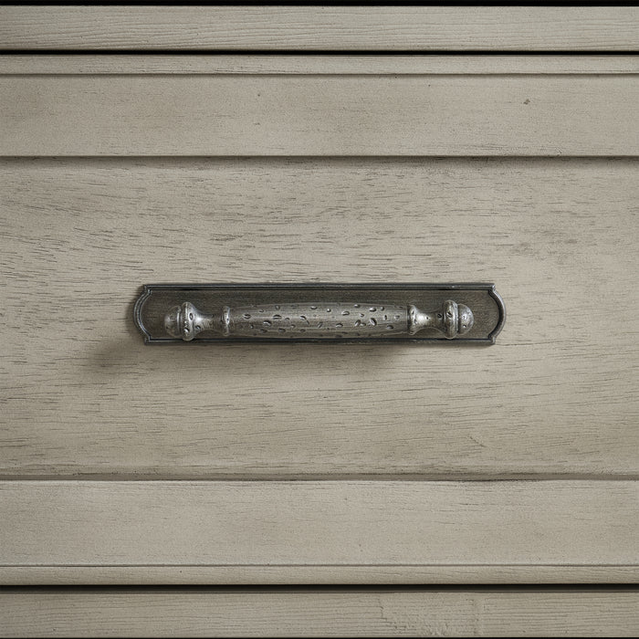 Farmington Panel Bedroom Set in Medium Brown and Washed Stone