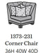 Flexsteel Latitudes Port Royal Leather Corner Chair image