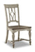 Flexsteel Wynwood Plymouth Wooden Side Chair (Set of 2) in Gray image