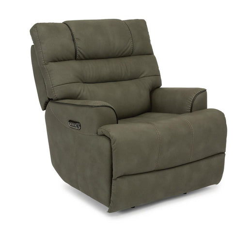 Flexsteel Brian Power Recliner with Power Headrest and Lumbar image