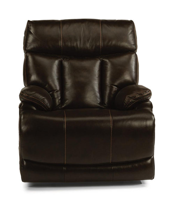 Flexsteel Clive Power Recliner with Power Headrest and Lumbar