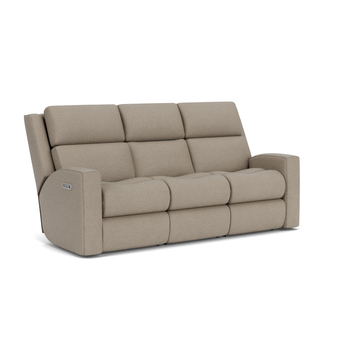 Score 2805-62L Power Reclining Sofa with Power Headrests & Lumbar