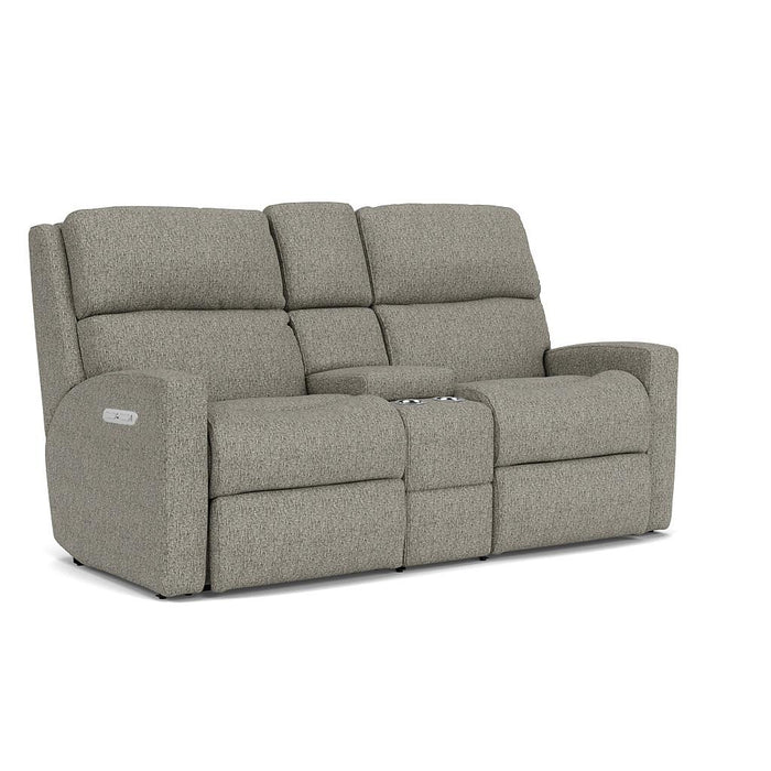 Catalina 2900-601H Power Reclining Loveseat with Console & Power Headrests