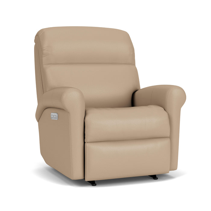 Davis 3902-51H Power Rocking Recliner with Power Headrest