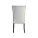 Francesca Rectangular Dining Grey Velvet Side Chair W/ Nailhead Trim (2 Per Pack) - Pierce Furniture Gallery