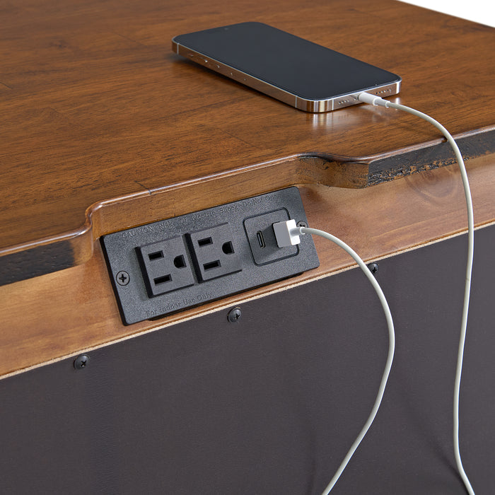 Gage Sleigh Storage Bedroom Set