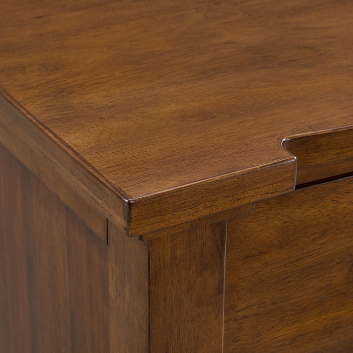 Gage 6-Drawer Chest in Chestnut - Pierce Furniture Gallery