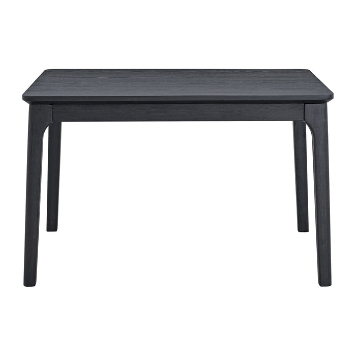 Garcia 5PC Dining Set with Table and 4 Chairs in Black