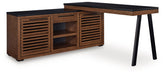 Kallari Credenza with Desk Return - Pierce Furniture Gallery