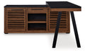 Kallari Credenza with Desk Return - Pierce Furniture Gallery