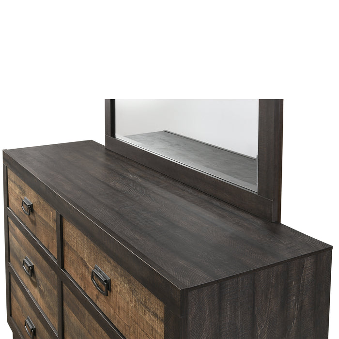 Harlington 6-Drawer Dresser w/ Mirror Set