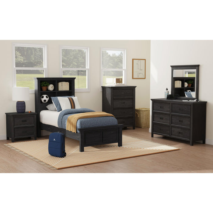 Hampton Kids Bookcase Bedroom Set