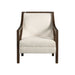 Hopkins Chair w/Brown Arm Columbia Natural(ISTA 3) - Pierce Furniture Gallery