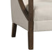 Hopkins Chair w/Brown Arm Columbia Natural(ISTA 3) - Pierce Furniture Gallery
