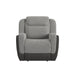 Hornet Motion Glider Recliner in Rancho Grey - Pierce Furniture Gallery