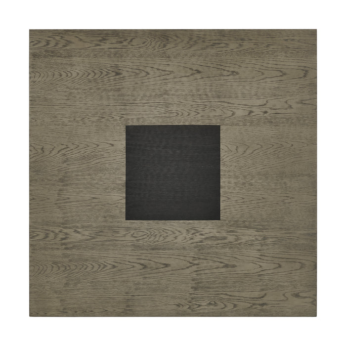 Jemma End Table in Grey and Dark Espresso - Pierce Furniture Gallery