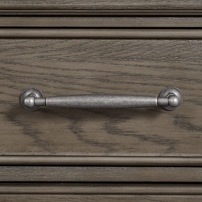 Kings Court 6-Drawer Chest in Grey - Pierce Furniture Gallery