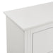 Kona 5-Drawer Chest in White - Pierce Furniture Gallery