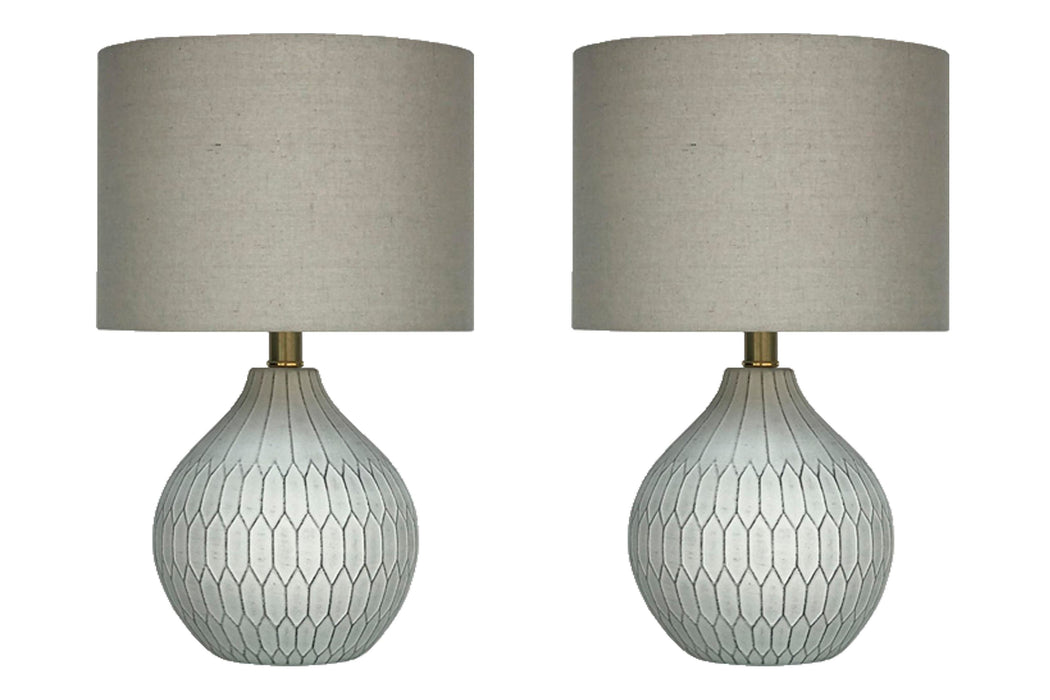 Wardmont Lamp Set - Pierce Furniture Gallery
