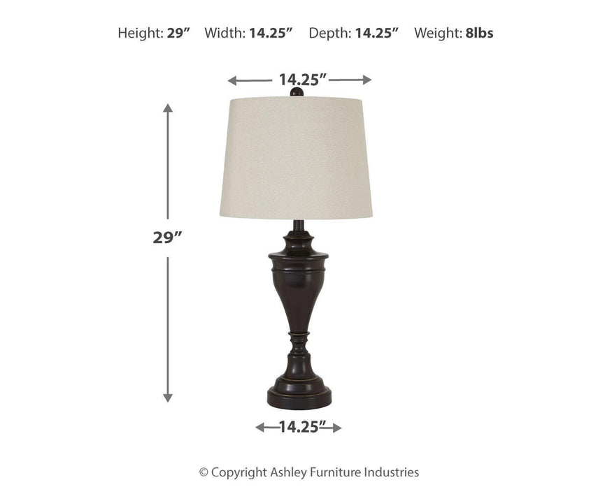 Darlita Table Lamp (Set of 2) - Pierce Furniture Gallery