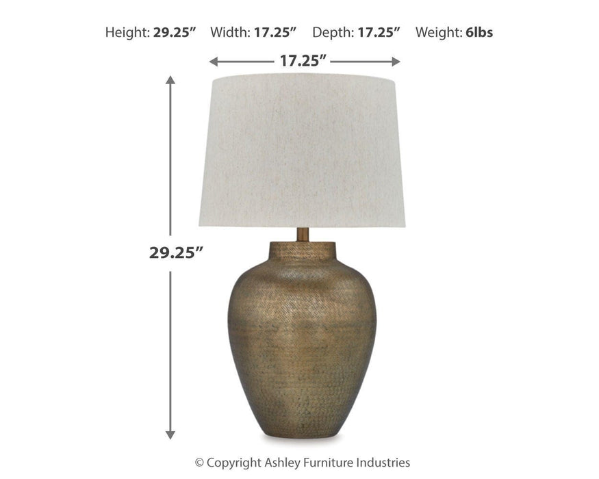 Madney Lamp Set - Pierce Furniture Gallery