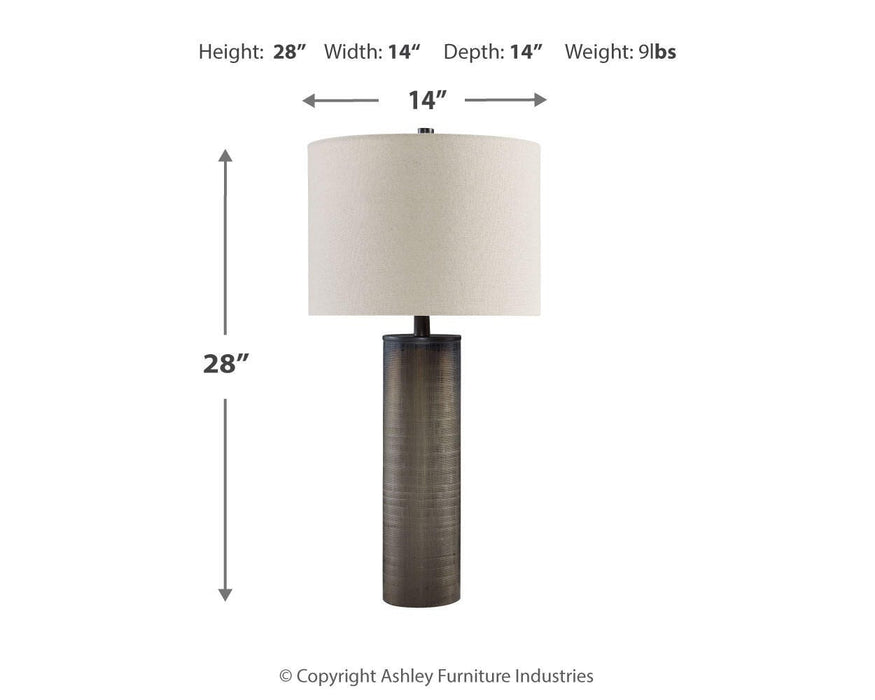 Dingerly Lamp Set - Pierce Furniture Gallery