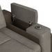Lantana 3PC Living Room Set in Rocky Grey/Brown-Sofa, Loveseat & Recliner - Pierce Furniture Gallery