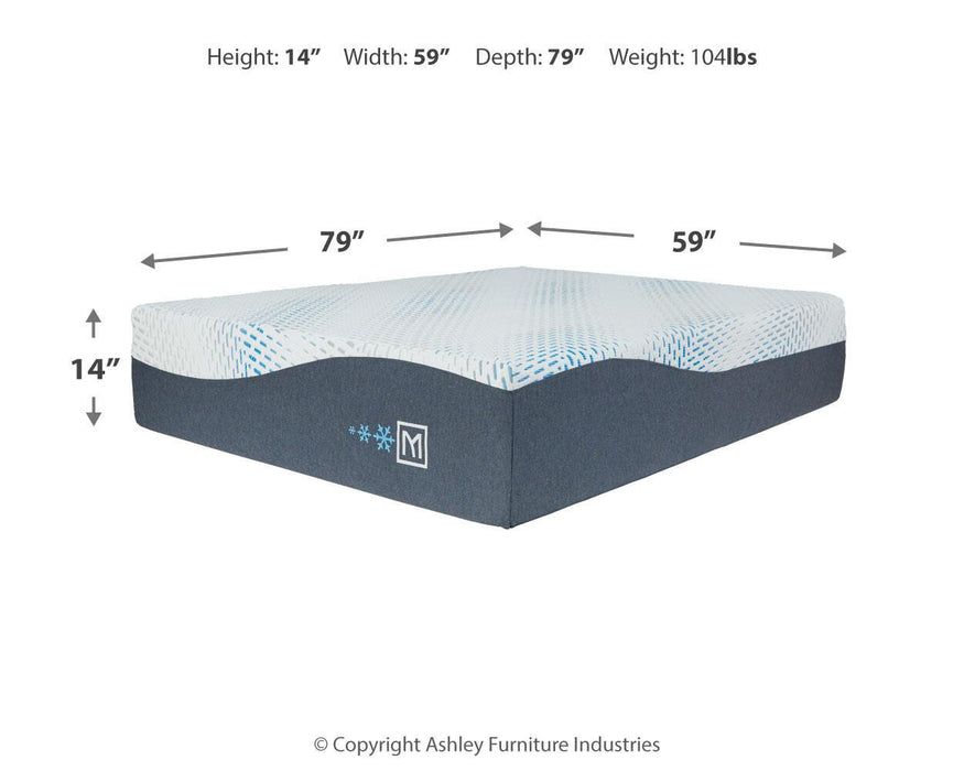 Millennium Cushion Firm Gel Memory Foam Hybrid Mattress - Pierce Furniture Gallery