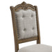 Madison Park Dining Side Chair with Beige Fabric in Walnut (2 Per Carton) - Pierce Furniture Gallery