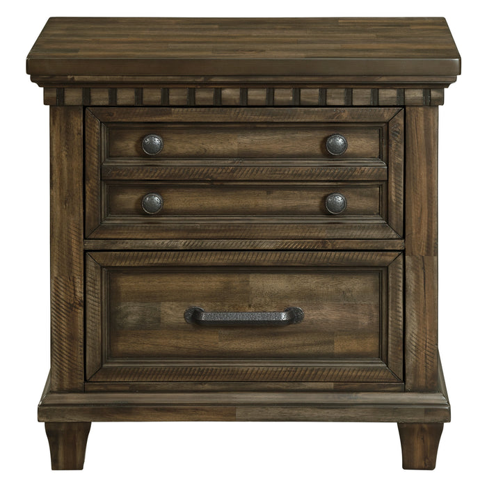 McCoy 2-Drawer Nightstand with USB