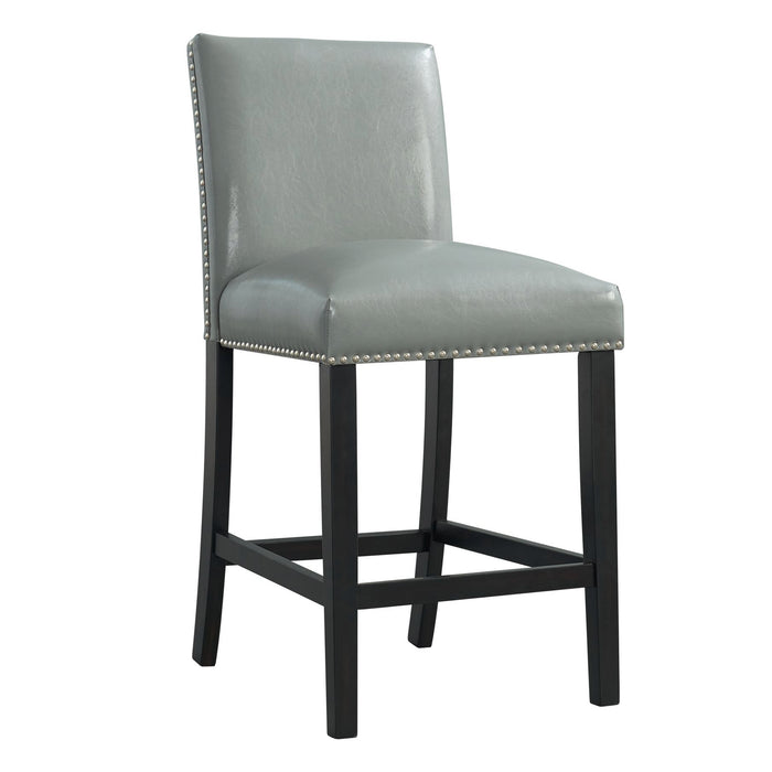 Meridian Counter Side Chair Grey (2 Per Pack) - Pierce Furniture Gallery