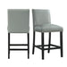Meridian Counter Side Chair Grey (2 Per Pack) - Pierce Furniture Gallery