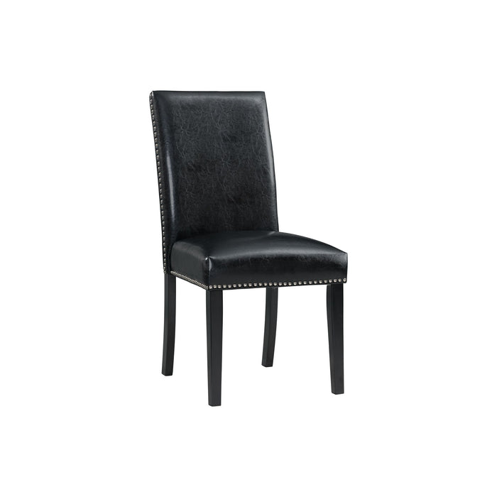 Meridian Dining Side Chair Black (2 Per Pack)