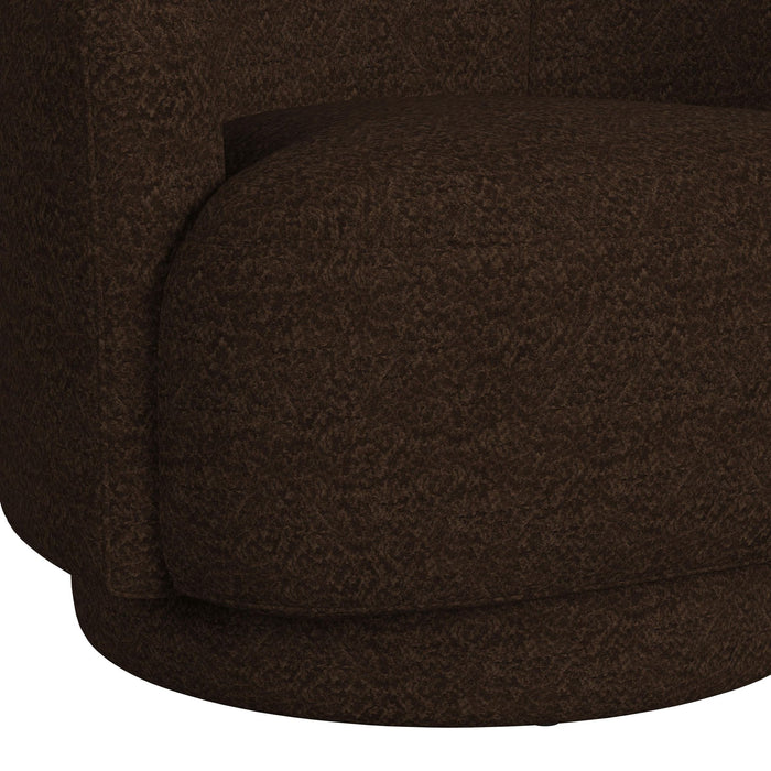 Mojave Swivel Chair in JH Chocolate