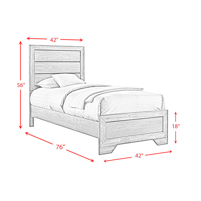 Nathan Youth Panel Bed