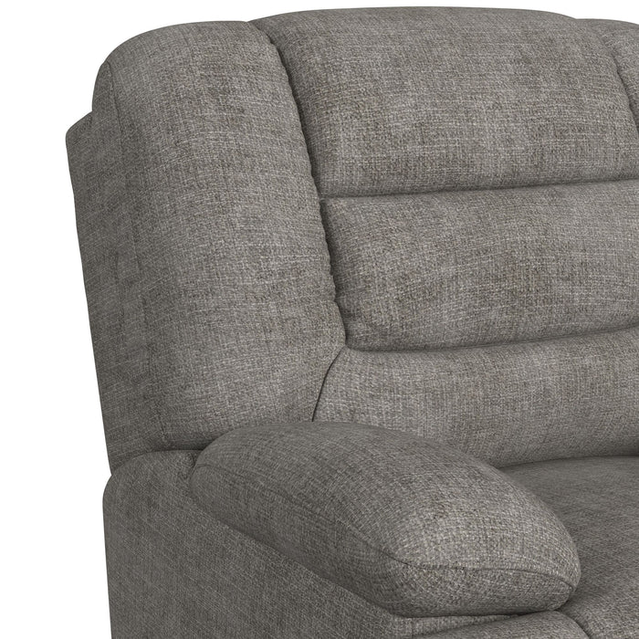 Odessa P3 Recliner W/Heat Massage, zero gravity, memory foam in Amount Grey