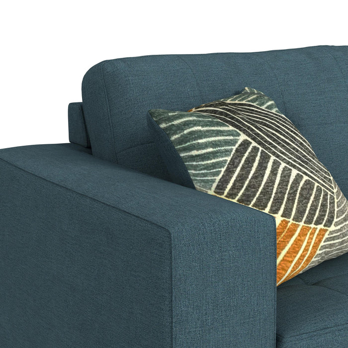 Options One 9PC Living Room Set in Palmer Plus Teal