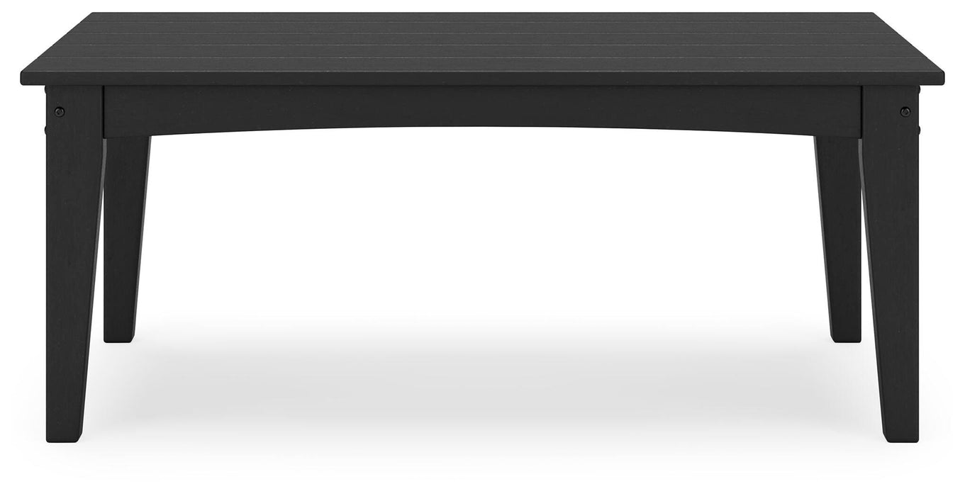 Hyland wave Outdoor Coffee Table - Pierce Furniture Gallery