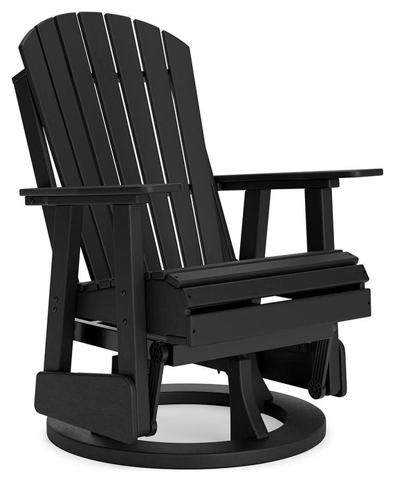 Hyland wave Outdoor Swivel Glider Chair - Pierce Furniture Gallery