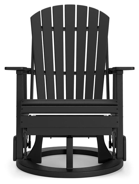 Hyland wave Outdoor Swivel Glider Chair - Pierce Furniture Gallery