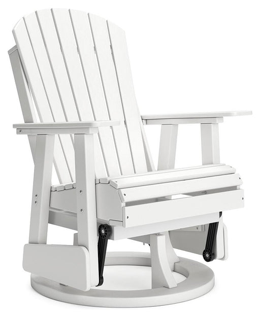 Hyland wave Outdoor Swivel Glider Chair - Pierce Furniture Gallery