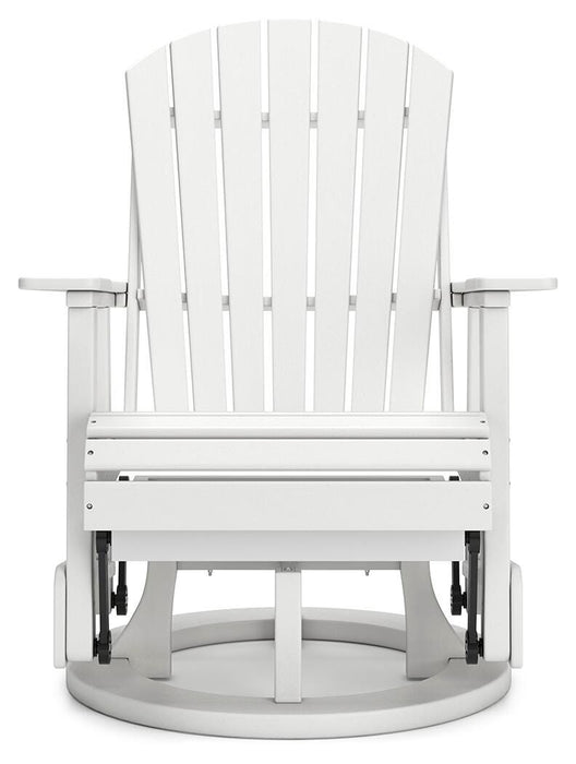 Hyland wave Outdoor Swivel Glider Chair - Pierce Furniture Gallery