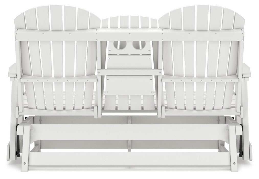 Hyland wave Outdoor Glider Loveseat - Pierce Furniture Gallery