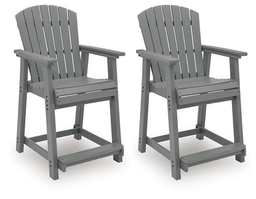 Sanctuary Beach Outdoor Counter Height Bar Stool (Set of 2) - Pierce Furniture Gallery