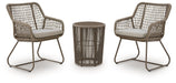 Majors Beach Outdoor Table and 2 Chairs - Pierce Furniture Gallery