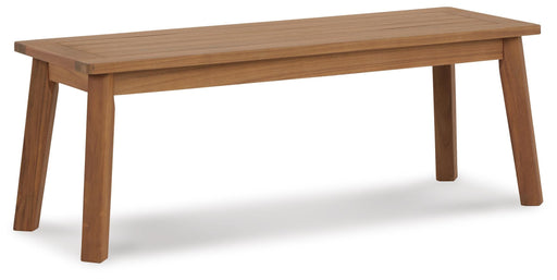 Janiyah Outdoor Dining Bench - Pierce Furniture Gallery