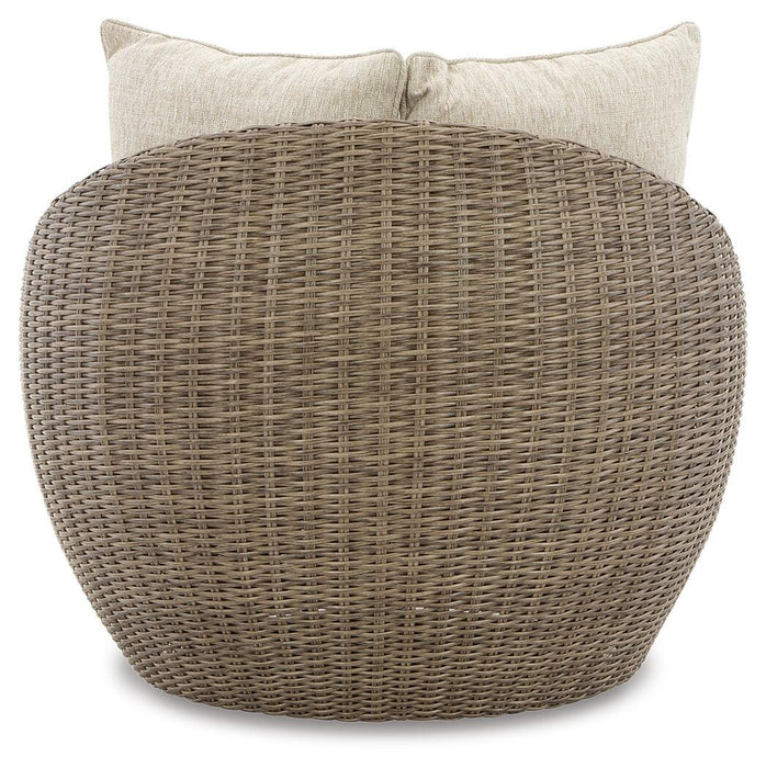 Danson Swivel Lounge with Cushion (Set of 2) - Pierce Furniture Gallery
