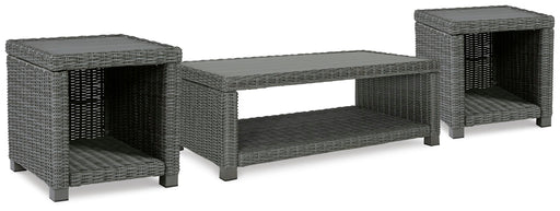 Elite Park Outdoor Occasional Table Set - Pierce Furniture Gallery